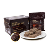 Barras de Emergencia Tabletas de Supervivencia con Sabor a Chocolate para Actividades al Aire Libre Camping Emergencia Ventisca Terremoto Desastre Kit de preparación de Larga Vida 12 Piezas