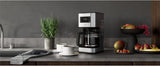 Cafetera espresso AEG Deli 5, 1,5 l, temporizador programable, función mantener caliente, parada de seguridad, indicador de nivel de agua, dosificación óptima, función antigoteo, acero inoxidable, CM5-1-6ST