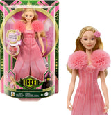 Mattel Singing Glinda Fashion Doll de Wicked y accesorios, muebles y apariencia inspirada en una película y atuendo removible, canta "Hotly Loved", JLG49, Pink Naty Shop Dolls Default Title