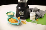 Batidora con base Russell Hobbs [1.5L Glassbehälter] Matt Schwarz (motor Starker 0.9PS, función Impuls-/Ice-Crush, Edelstahlmesser, Bpa-Frei Mixer, Elektrischer Zerkleinerer, Smoothie-Maker) 24722-56 Kitchen Naty Shop