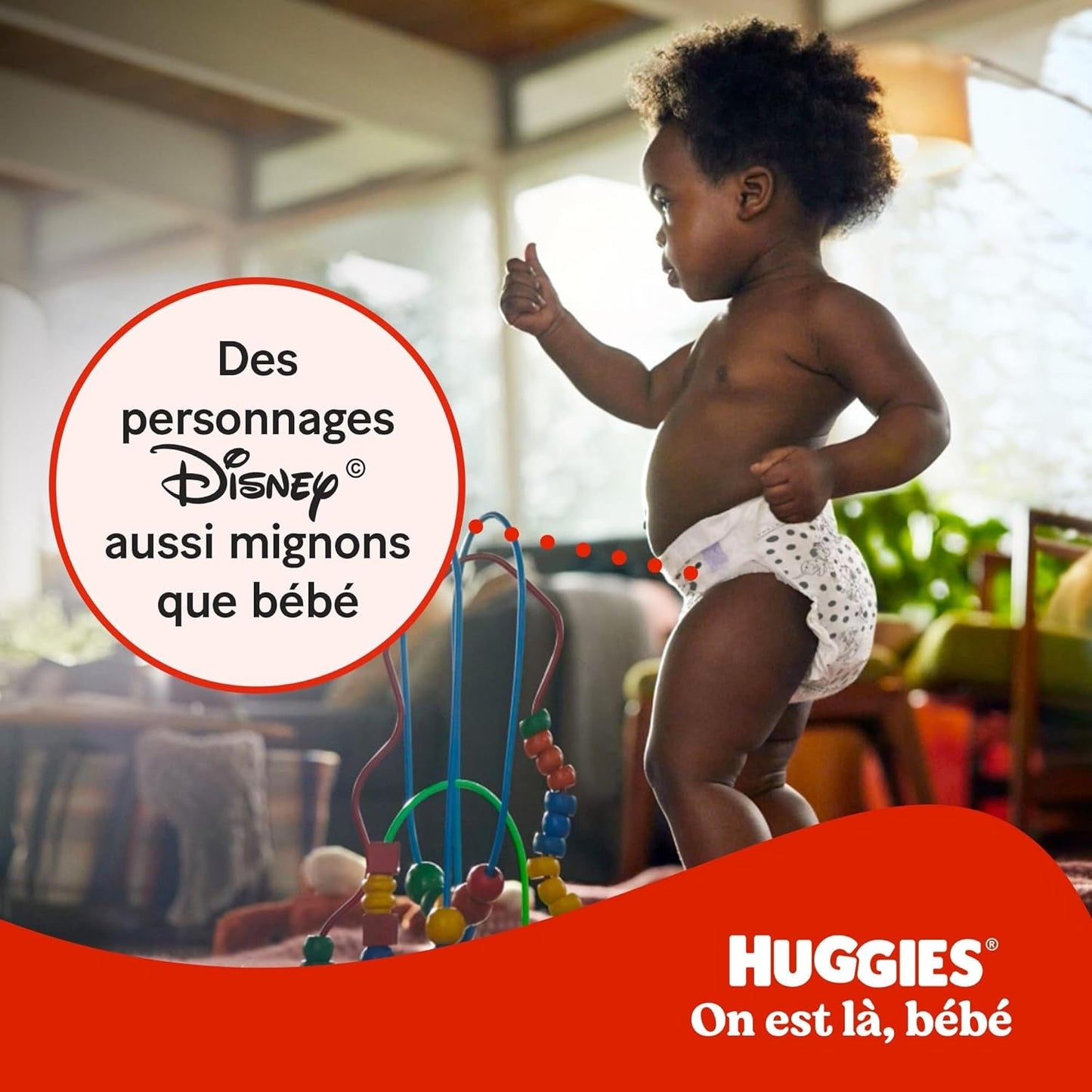 Huggies Pañales para bebé Little Movers, diseño de Disney, tamaño 5, 126 unidades (3 x 42), caja mensual