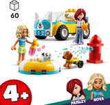 LEGO Friends Salón de peluquería canina móvil, juego de simulación de vehículos animales, juguete para niños con 2 figuras y 2 perros para niñas y niños a partir de 4 años, set de peluquería canina 42635 Juegos de construcción Beuche den LEGO-Store