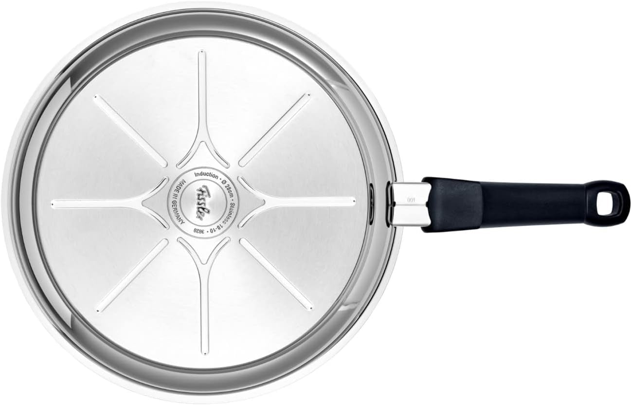 Fissler Adamant Premium, sartén de acero inoxidable, antiadherente, resistente a los arañazos - Ollas y Sartenes Inducción Naty Shop
