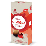Gimoka Kaffeekapseln Espresso Intenso, Intensität 12/13-100 Kapsel - Compatible con Nespresso* Haushalts-Espressomaschinen - 100 Stück (10 x 10 Getränke) - Hergestellt in Italien