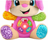 Fisher-Price Laugh & Learn JFD35 Peluche con Etapas Inteligentes Juguete Musical de Aprendizaje para Bebés a Partir de 6 Meses, Versión Multilingüe: Italiano, Español, Portugués, Inglés, JFD35 Baby Toys Naty Shop