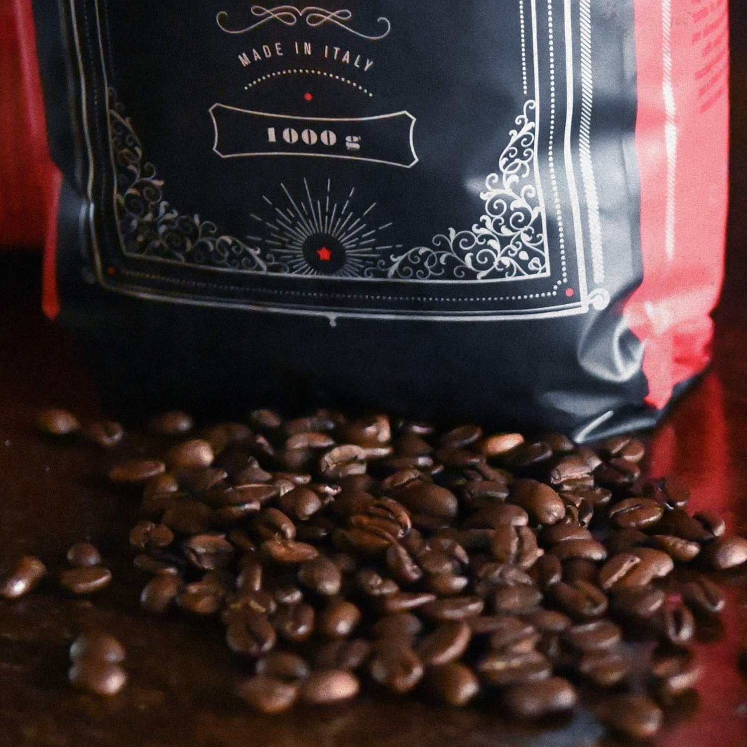 NUEVO | CAFÉ LIEBSTERN | Café en grano 1kg | SÚPER CREMA | Café con acidez extra baja | Los mejores granos de espresso para máquinas totalmente automáticas | Tueste medio con mucho sabor.