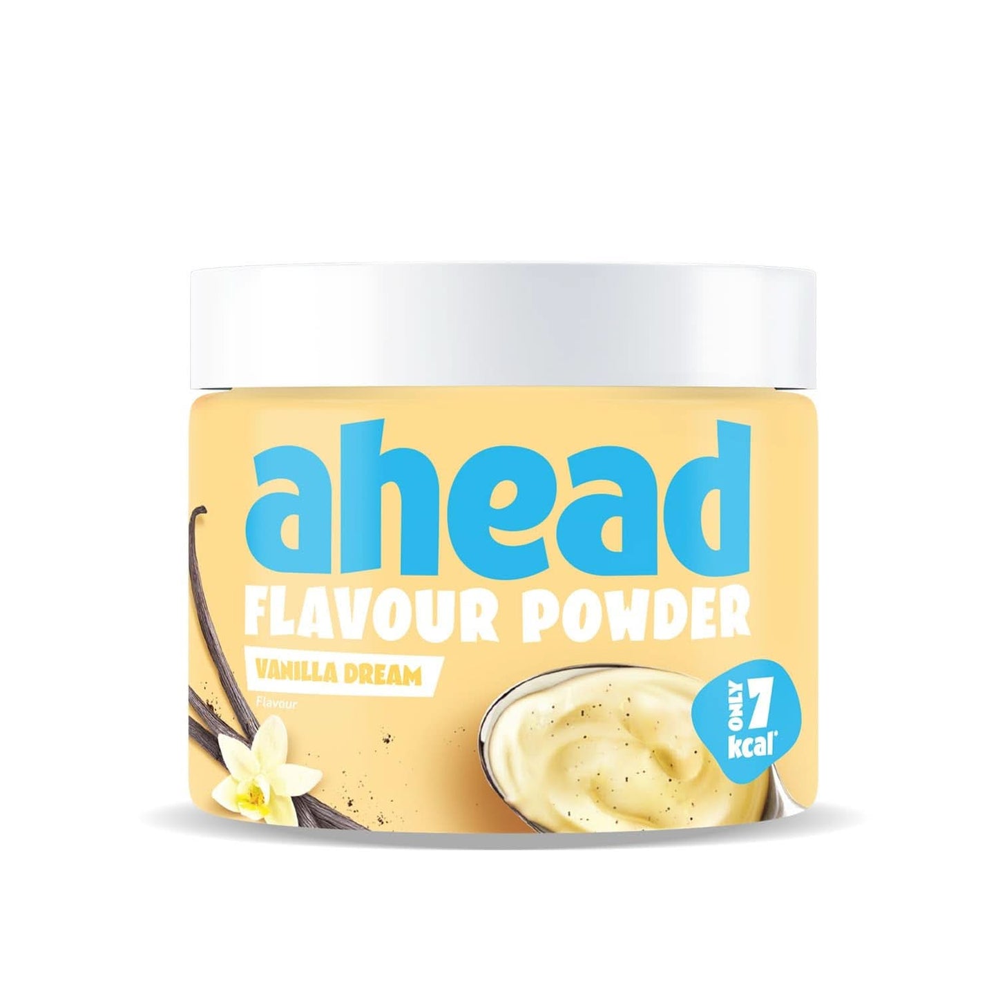 Ahead Sabor en Polvo, Fresa Chocolate 250 gramos, 83 porciones Sabores Naty Shop Vainilla