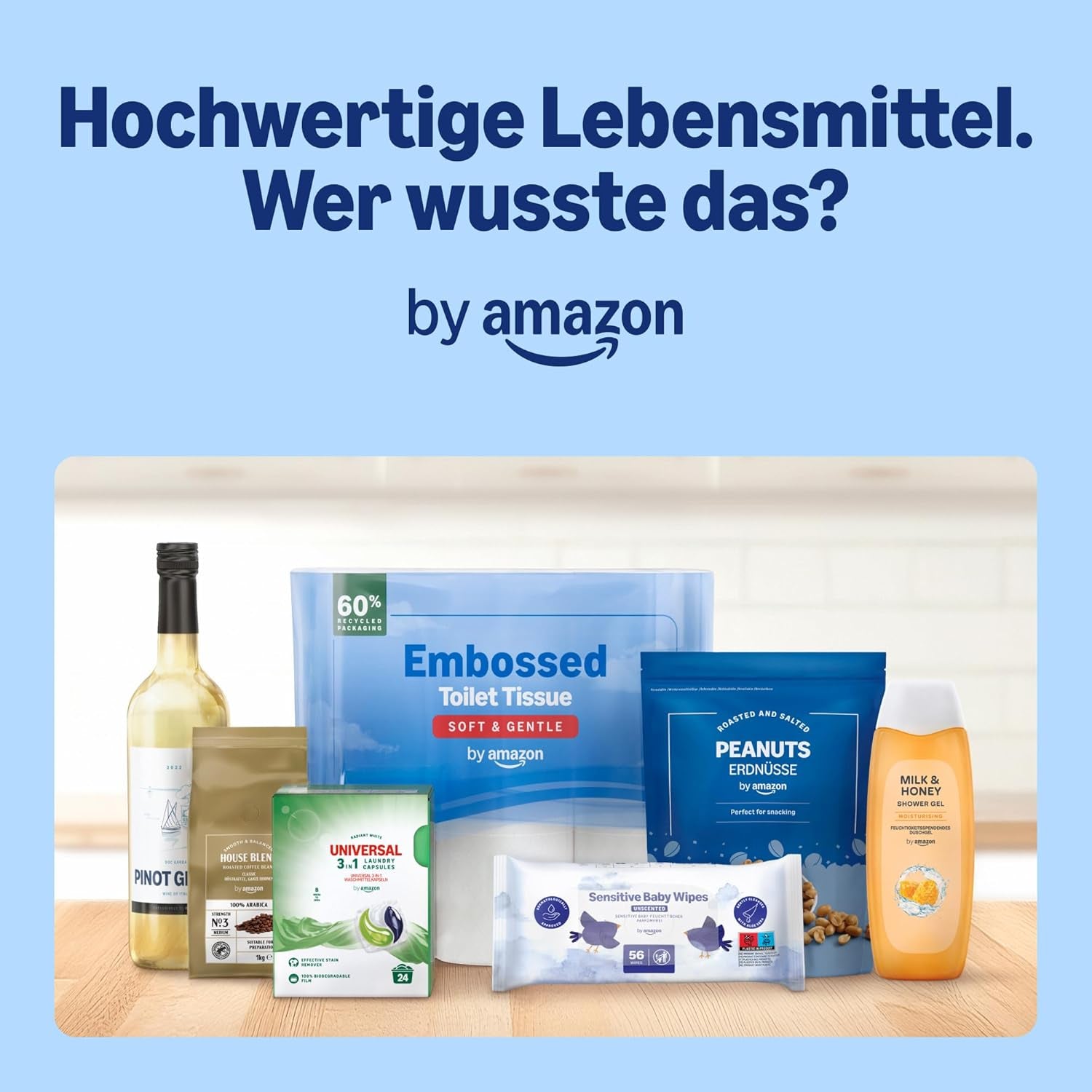 de Amazon Kaffeebohnen, entkoffeiniert, Lichte Röstung, 2 kg (2 Packungen mit 1 kg), certificado Rainforest Alliance