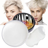 Tinte para el cabello temporal verde, tono de cabello para peinar para hombres y mujeres, pomada para el cabello natural, cera para tinte para el cabello para fiestas, cosplay y Halloween, Navidad, tinte para el cabello temporal en crema (100 g, verde) Naty Shop Tinte para el cabello blanco 1 G (1 paquete)