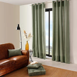 Colcha con 4 bolitas, yute, 90 X 190 Cm, arcilla, 2007AGCHLJT090190, 90 X 190 Cm Edredones y colchas Naty Shop Colores arcilla