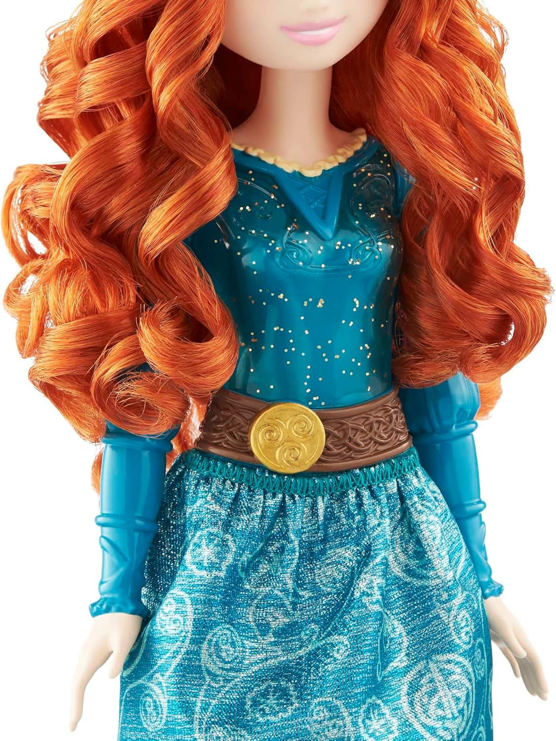 Mattel Disney Princess Toy Merida Muñeca hecha a mano con ropa y accesorios brillantes inspirados en Disney y Pixar Movie Kids Gift HLW13