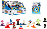 Jada Toys Figura Sonic the Hedgehog (1X Figura Misteriosa en Blind Pack) - 1 Figura Coleccionable Sorpresa de 13 Figuras Sonic, Figura Nano Metal (Aprox. 4 Cm) Para Niños y Fans A Partir de 3 Años, Figuras de Acción Wave 1 Naty Shop