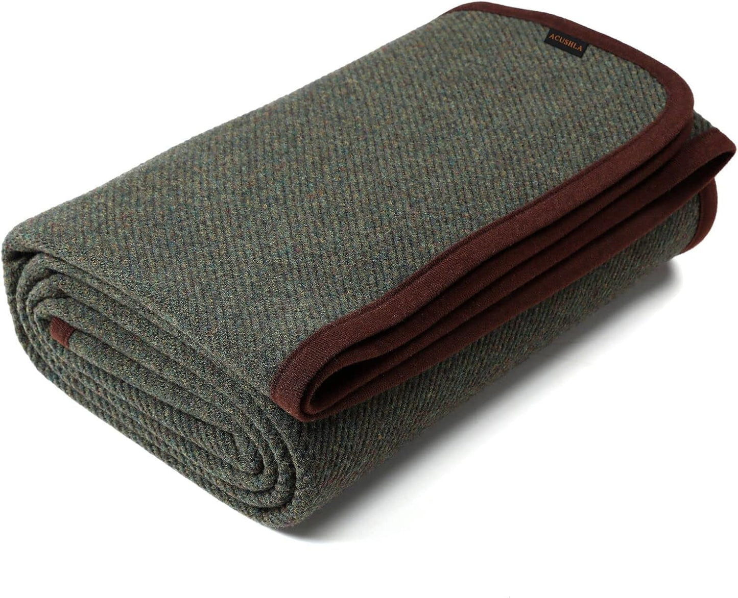 ACUSHLA 200,7X160 Cm, 1,7 Kg, manta, manta de lana, cálida manta de viaje, manta de punto, decorativa, mantas para sofá, silla, sofá, cama, salón, camping, adecuada para todas las estaciones Ww203 Camas y fundas Beuche den ACUSHLA-Store Oliva 160 X 200 Cm
