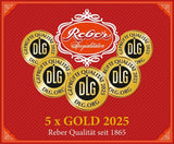 Reber Mozart Balls - Bolsa de confitería de 8 piezas - Auténticas bolas Reber Mozart de chocolate negro, mazapán y turrón - 1 x 160 g