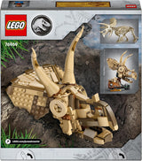 LEGO Jurassic World Dinosaur Fossils: Modelo de Calavera de Triceratops, juguete de dinosaurio para niños y niñas a partir de 9 años, regalo para niños y fans Jurassic World 76969 Juegos de construcción Besuche den LEGO-Store