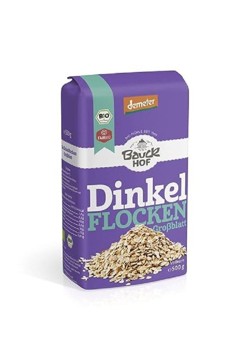 Copos de espelta Hof con copos grandes, 500 g