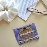 Galletas veganas de almendras y caramelo saladas - Avena de almendras orgánicas, sin gluten, envueltas individualmente, sin soja - Paquete múltiple de 12 x 50 g (paquete de 2)