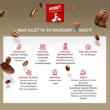 AVANTI Julietta Café en grano Espresso, 500g, 70% Arábica 30% Robusta, tueste tradicional en tambor