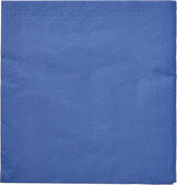 SER4230239 Servilleta 40 X 40, 2 capas, pliegue 1/4, 100 servilletas, 2 capas, borde liso, azul