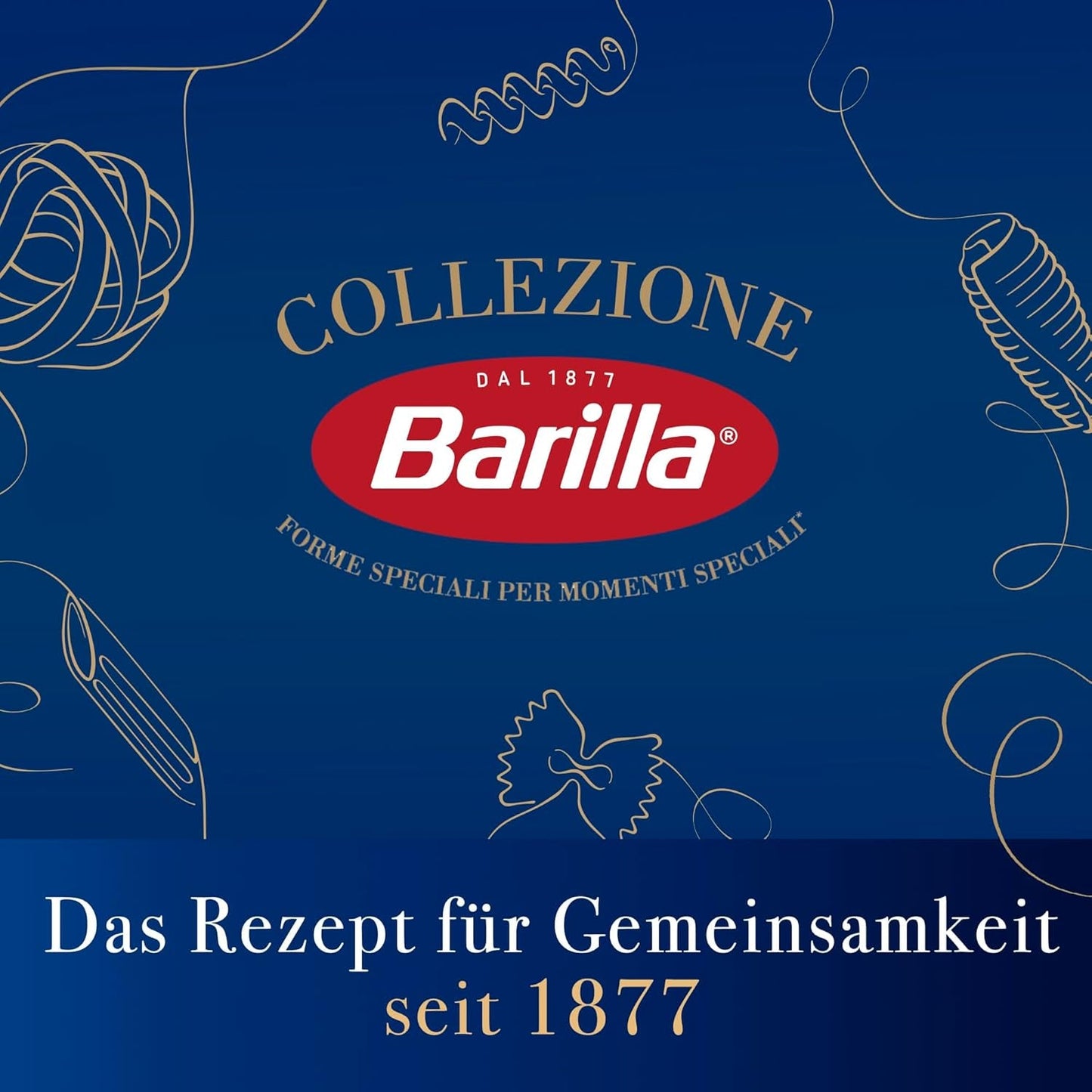 Barilla Collezione Lasaña Pasta de trigo duro, siempre al dente, 500g