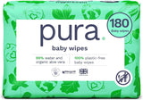 Toallitas desechables ecológicas para bebés para pieles sensibles del bebé 70 toallitas (1 paquete) 99% de agua 100% sin plástico para pieles sensibles Recién nacidos propensos al eccema Biodegradables Veganos