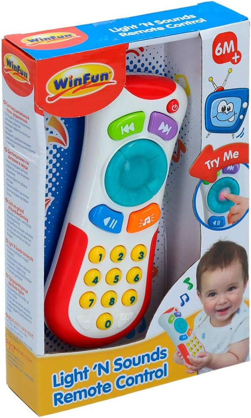 winfun 44722 Sin Personaje Mi Primer Mando con Sonidos, Multicolor, S Baby Toys Naty Shop