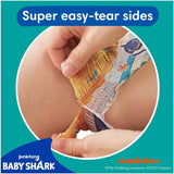 Pampers (versión antigua), pantalones cortos de baño desechables Splashers - Talla 5/6 (más de 14 kg) - Caja de 8 paquetes de 10