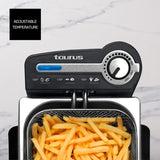 Taurus Professional 2 plus - Freidora de aceite, 2 litros, 1700 W, Acero inoxidable 18/8 Electrodomésticos Naty Shop