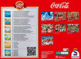 Schmidt Spiele 57598 Coca Cola Camión de Navidad, rompecabezas de 1000 piezas Puzzle Naty Shop
