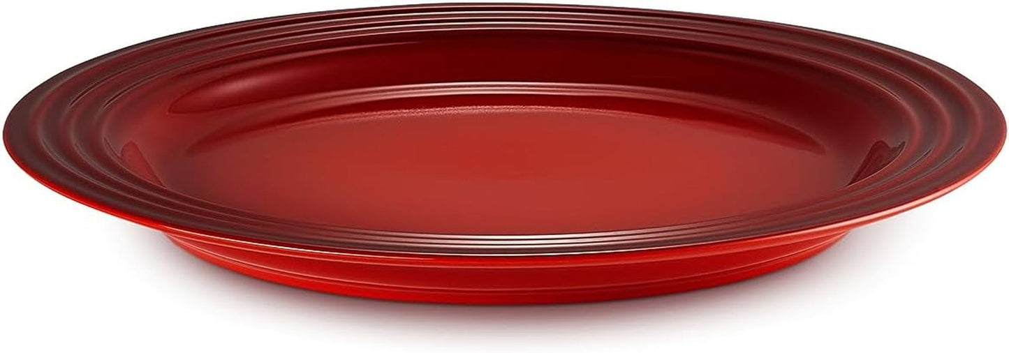 Le Creuset Vajilla de Gres, 12 Piezas, Rojo Cereza, 79351000607081