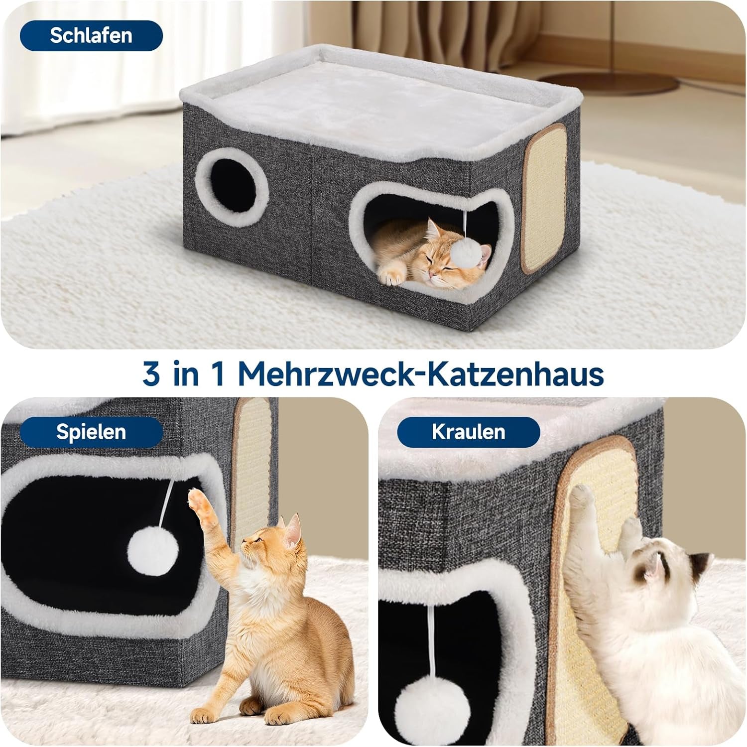 Mantas y Muebles, Mascotas, Casas y Cuevas, Gatos, Camas para gatos, Gatos - camas, colchones