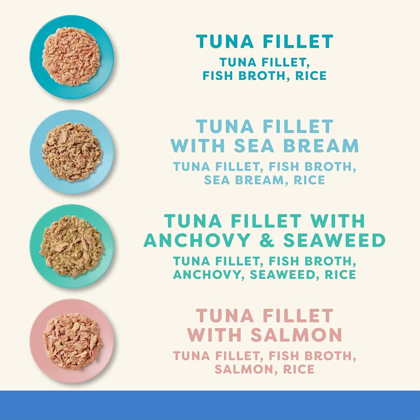 Applaws Comida Húmeda para Gatos 100% Natural Selección de Pescado Sobres en Caldo - Paquete de 24 sobres x 70g