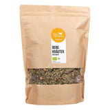 Teeverliebt Té de hierbas de montaña, té de hierbas suelto con hojas de mora, mezcla de té orgánico, 1 kg