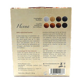 Henna - Cobre - Color natural y cuidado del cabello - Polvo - 200g Tinte para el cabello Naty Shop