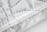 VIP Almohada Muy Importante V.I.P. Almohada Memory Flake Almohada Blanca 45 X 75 cm Funda Acolchada de Poliéster Súper Transpirable Suave Made in Italy Naty Shop Almohadas Estándar