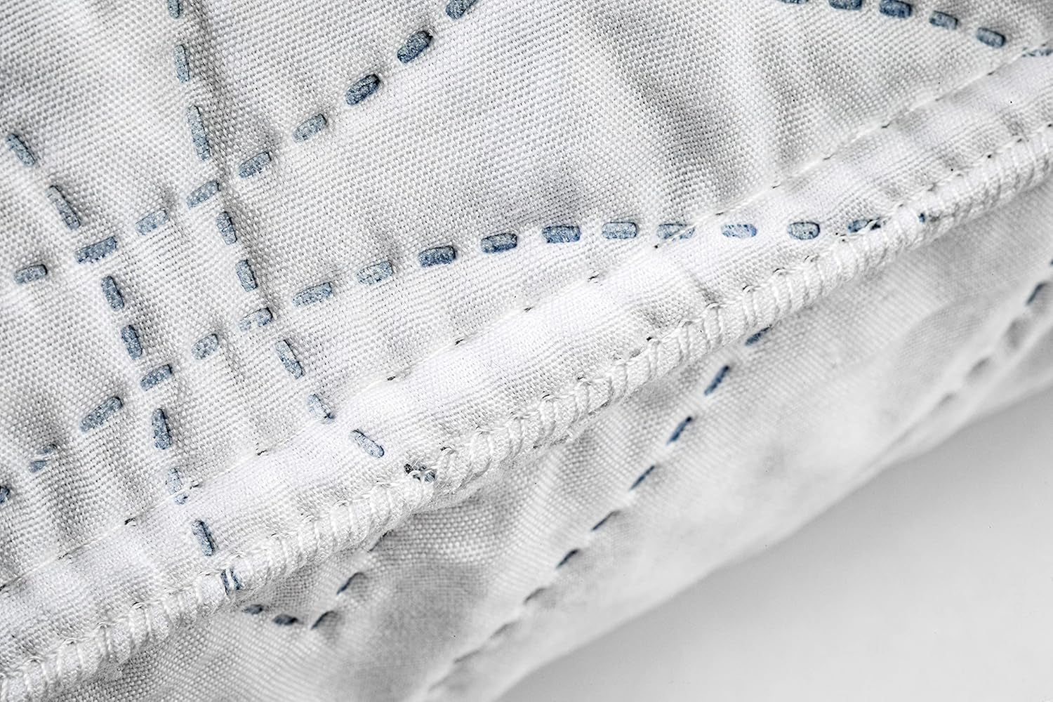 VIP Almohada Muy Importante V.I.P. Almohada Memory Flake Almohada Blanca 45 X 75 cm Funda Acolchada de Poliéster Súper Transpirable Suave Made in Italy Naty Shop Almohadas Estándar