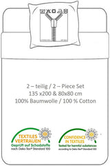 Ropa de cama infantil, películas y dibujos animados, reversible, algodón Ropa de cama - infantil Naty Shop