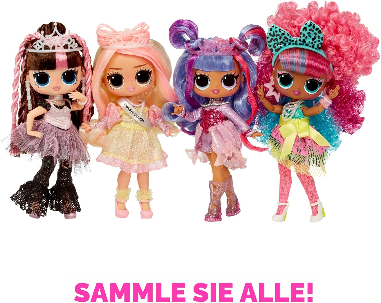 JAJAJA. Surprise Tweens Surprise Swap Series - Braids-2-Waves Winnie - Modepuppe mit mehr als 20 Überraschungen inclusive Styling-Kopf und fantastischer Mode and Accessoires - für Kinder ab 4 Jahren
