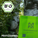 Martermühle set de muestras de café en grano ecológico 3x250g intensidad ligera/media I Arábica I Granos de café ecológico enteros ligeramente tostados, baja acidez (68/74/426)