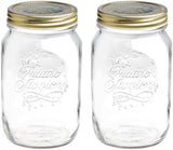 Tarro Bormioli QUATTRO STAGIONI 1 litro (pack de 2) Cajas de conservación de alimentos Naty Shop 1000 Ml (pack de 2)
