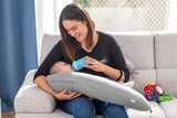 Innovagoods - Almohada de Lactancia Multifuncional, Diseño ergonómico para el relax de la madre y el niño, Ajustable en diferentes posiciones, Lavable, De Colores, Polialgodón Accesorios Alimentación y Lactancia Baby Naty Shop