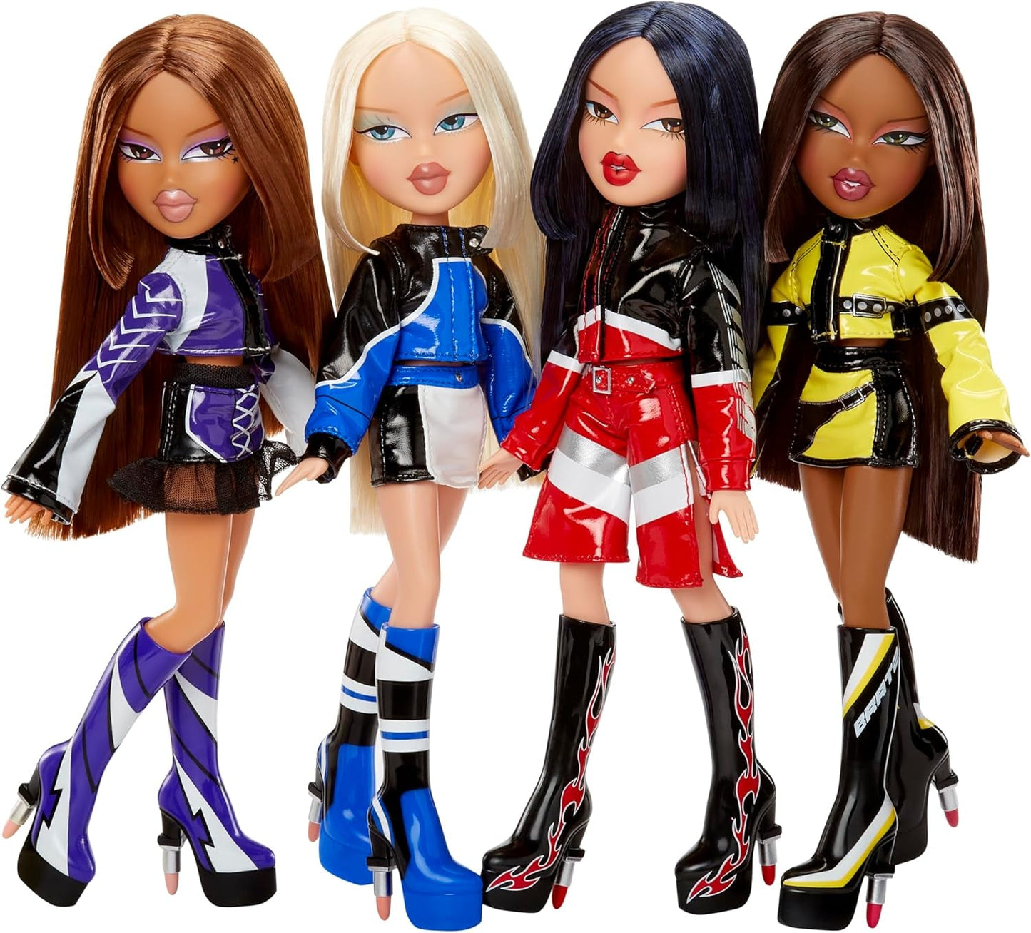 Bratz Scorchin' Cloe: incluye 1 muñeca de moda con atuendo y accesorios, muñecas inspiradas en los deportes de motor, lindo juguete para niñas