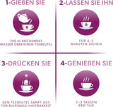 Nutra Tea Saúco y equinácea, té para inmunidad y resfriados, té de apoyo inmunológico, lucha contra el resfriado, 20 bolsitas de té reutilizables, té de hierbas naturales