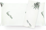 Mister Sandman Almohada Ergonómica 40X80, Almohada Cervical con Funda de Aloe Vera, Almohada Visco Perfecta para personas que duermen boca abajo, boca arriba y de lado, Almohada Viscoelástica Almohadas Ortopédicas Cervicales Naty Shop