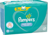 Pampers Fresh Clean Toallitas Bebé 81688041, 3x52 Piezas, (Toallitas Bebé, Bolsa De Plástico, Niña/Niño, Turquesa, Blanco, Alemania, 896,7g)