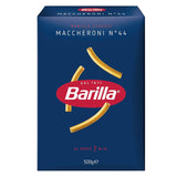 Pasta Barilla Maccheroni Clásicos núm. 44 de trigo duro de alta calidad, siempre al dente, 500g