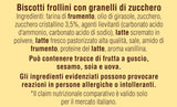 Galletas White Mill Frollini Galletti con leche fresca, 100% italianas, 350 g