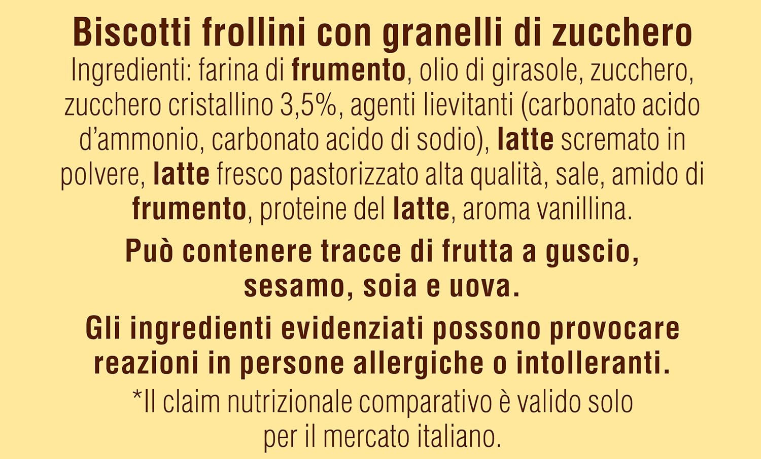 Galletas White Mill Frollini Galletti con leche fresca, 100% italianas, 350 g