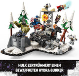 LEGO Marvel Avengers Assemble: Era de Ultrón, set de construcción y juego con 8 minifiguras de superhéroes como Thor, Hulk y Iron Man, juguete de construcción para niños y niñas, set de aventuras 76291 Juegos de construcción Besuche den LEGO-Store