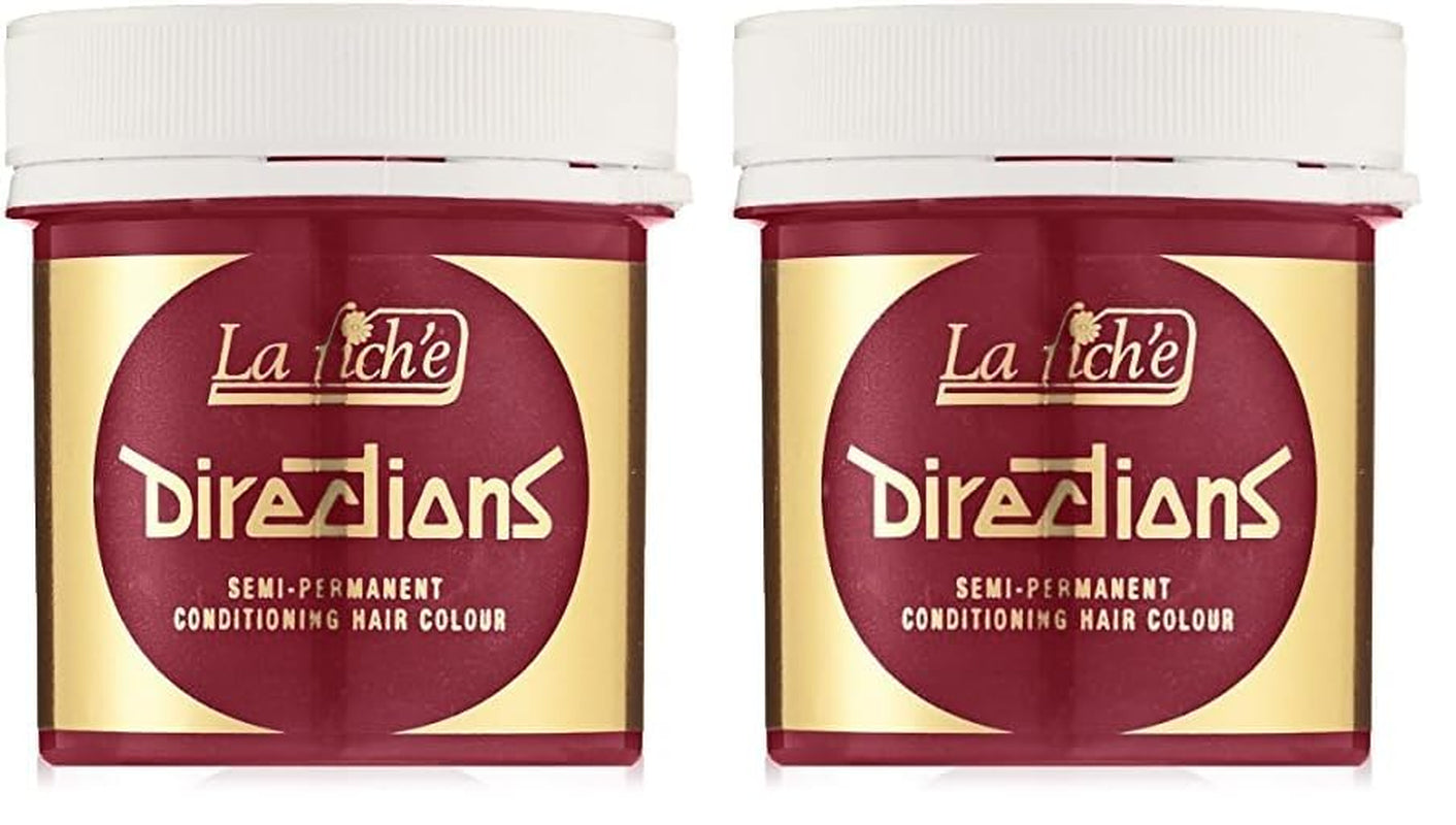 La Riché Pink Flamenco Rosa 100ml (1 Pack) Naty Shop Tinte Capilar Rojo Amapola 88Ml (2 Pack)
